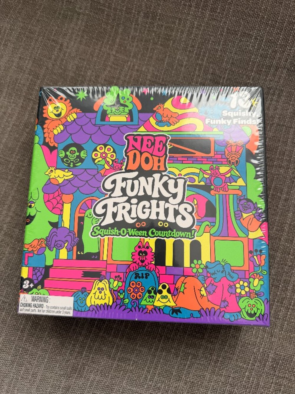 RARE 2026 NeeDoh Funky Frights Squish-O-Ween Countdown 13 Halloween Sealed